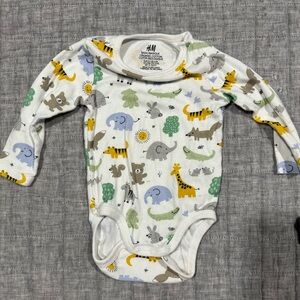 H&M long sleeve bodysuit